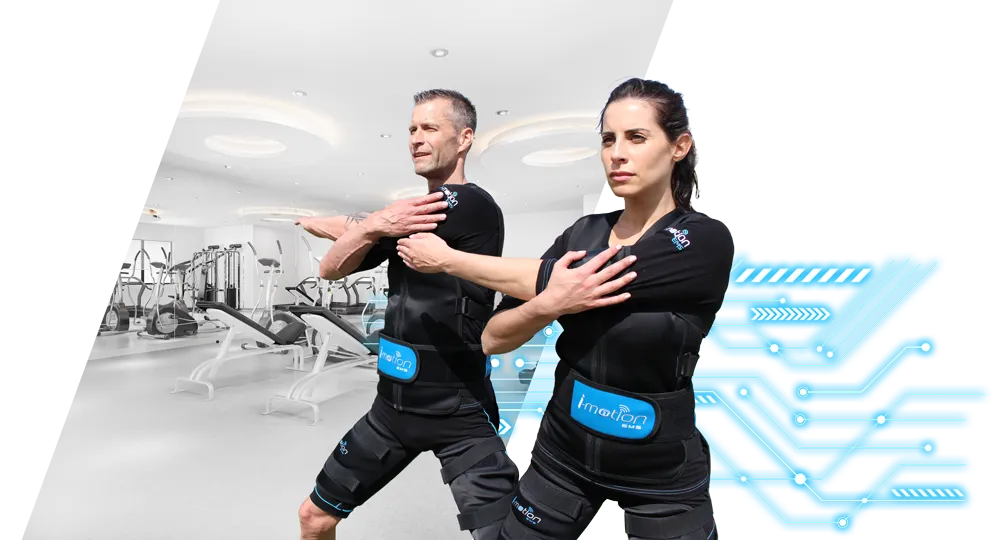 Coaching en duo en électrostimulation i-motion à Versailles